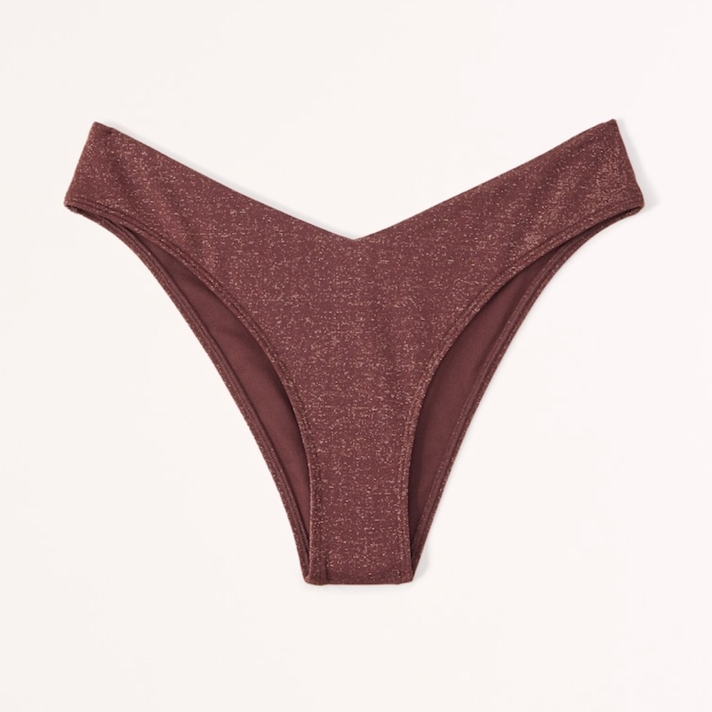 Abercrombie and Fitch Tall Side High Leg Bikini Bottom
